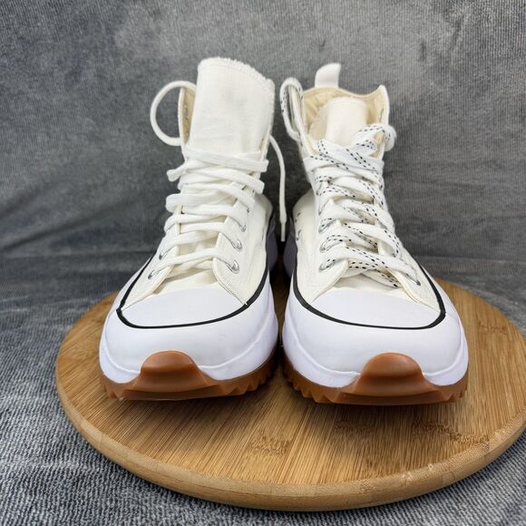 Converse Run Star Hike Shoes Mens Size 11.5 White High Top Sneakers 166799C main image 6